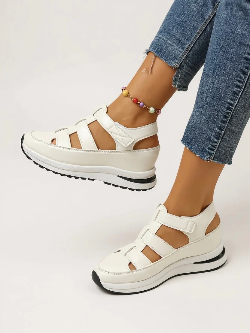 Freesia | Women's Platform Adjustable Sandals for Walking - Image 2