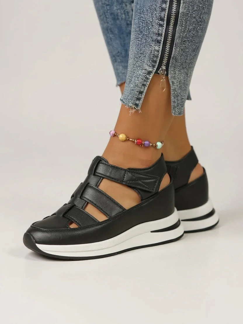 Freesia | Women's Platform Adjustable Sandals for Walking - Image 4