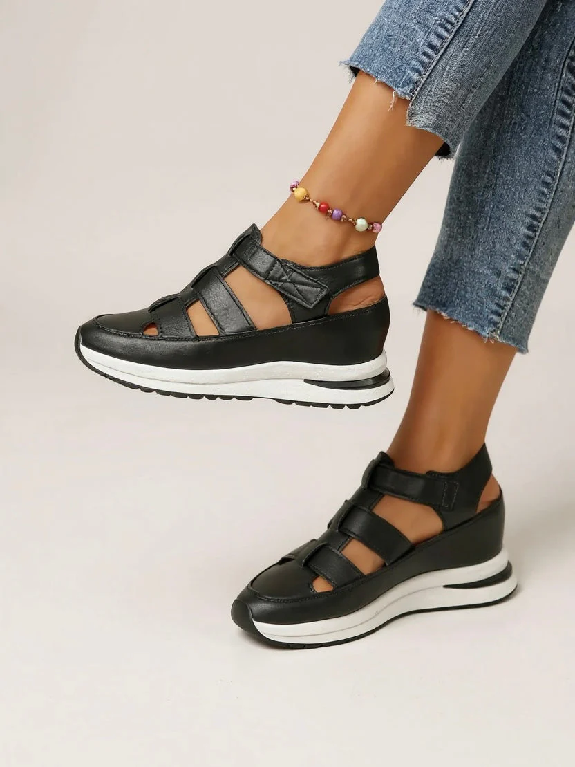 Freesia | Women's Platform Adjustable Sandals for Walking - Image 7