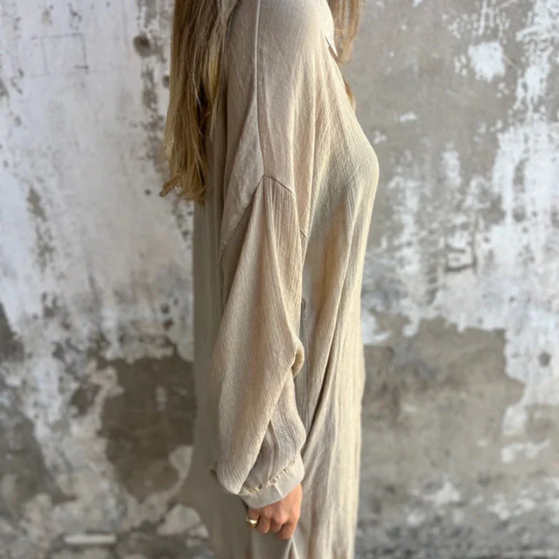 Funa | Women's Two-Piece Button-Up Shirt and Pants Set - Image 10