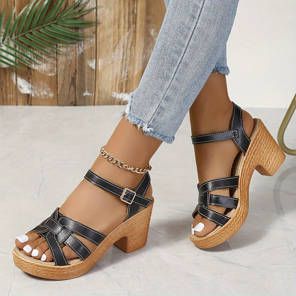 Greta | Women's Wedge Sandals - Image 15
