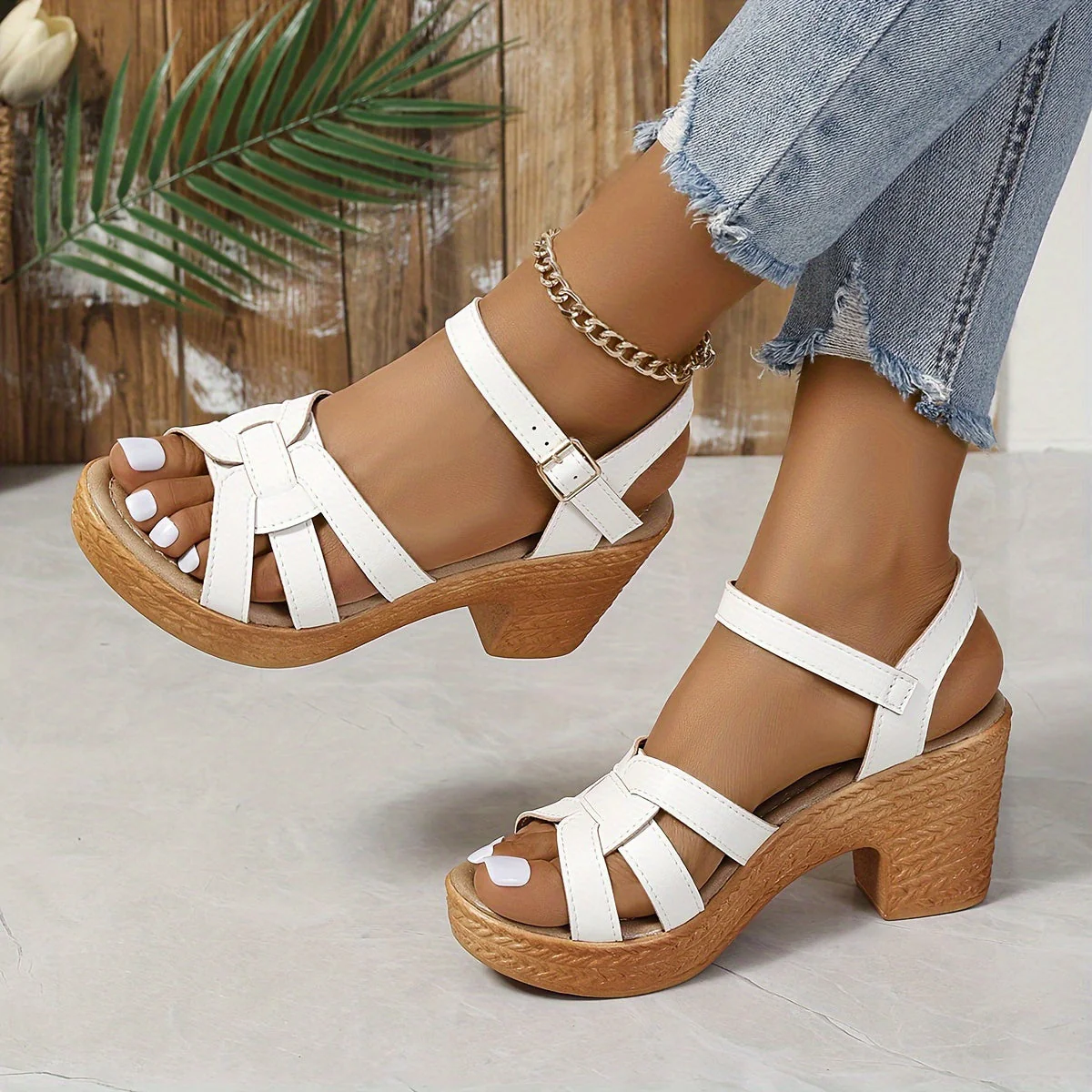 Greta | Women's Wedge Sandals - Image 6