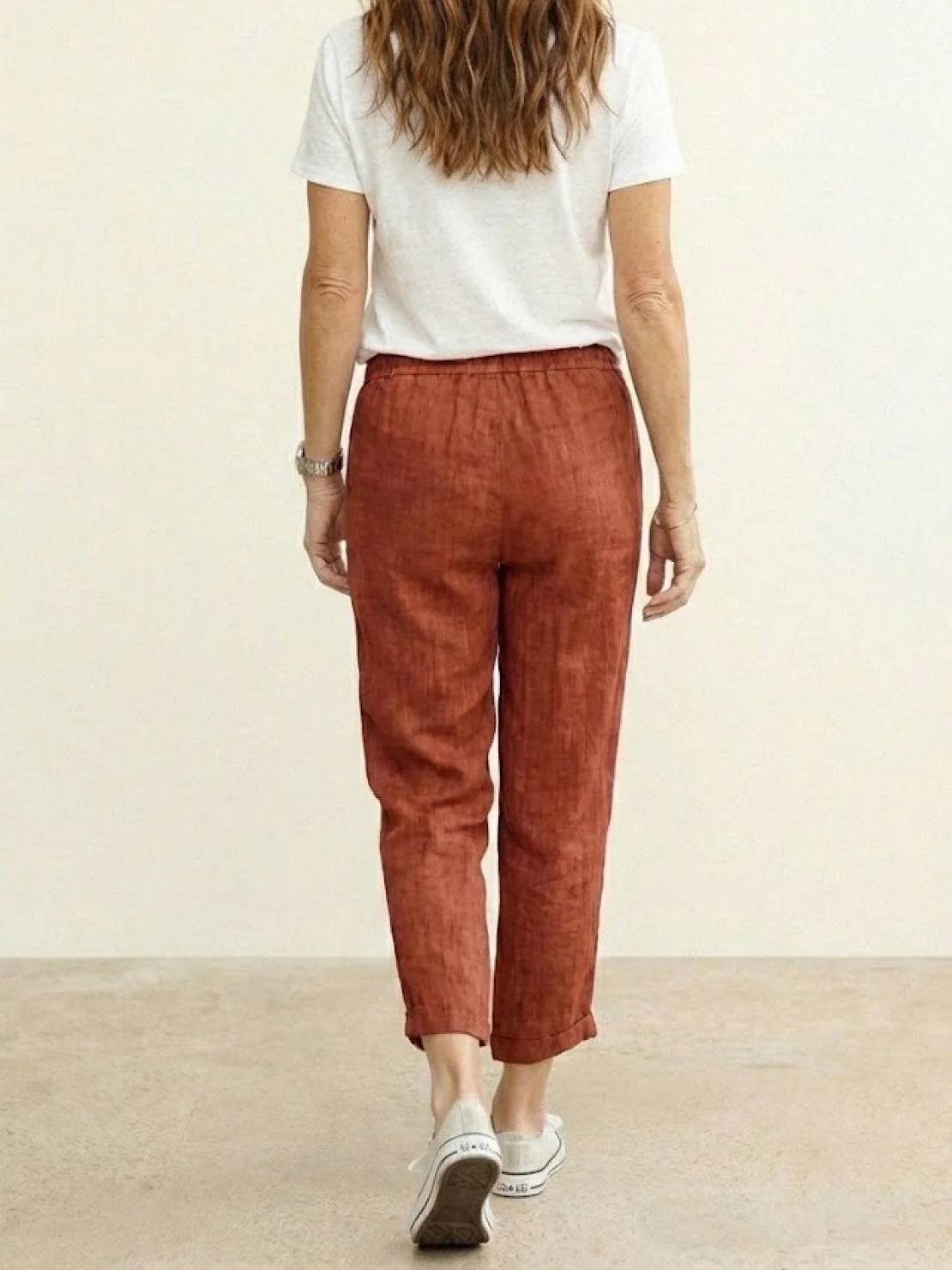 Harper | Women's Casual Drawstring Straight-Leg Casual Pants - Image 15