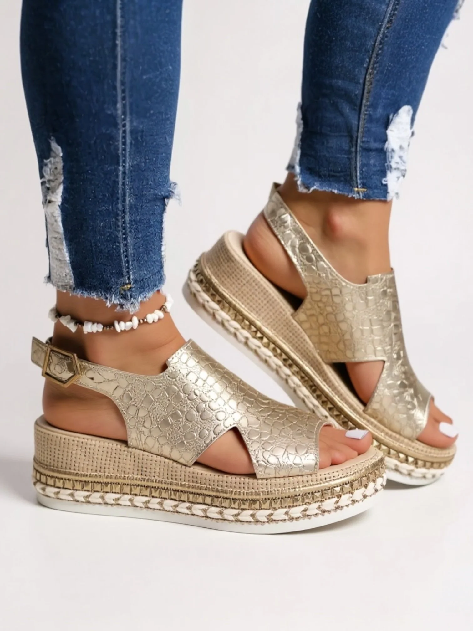 Hazel | Women's Platform Cushioned Sandals - Image 3