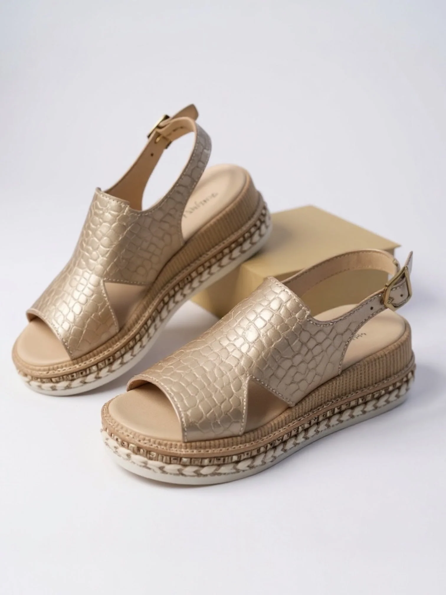 Hazel | Women's Platform Cushioned Sandals - Image 4