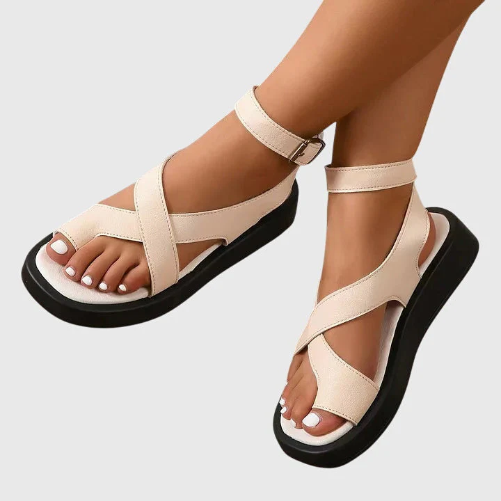 Imogen | Women's Strappy Gladiator Platform Sandals - Image 3