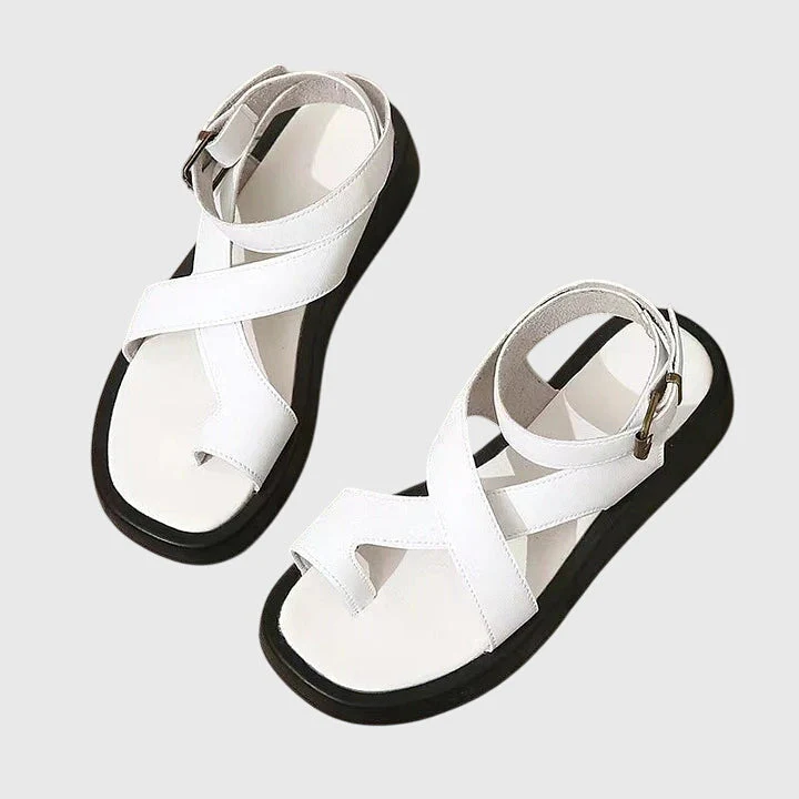 Imogen | Women's Strappy Gladiator Platform Sandals - Image 4