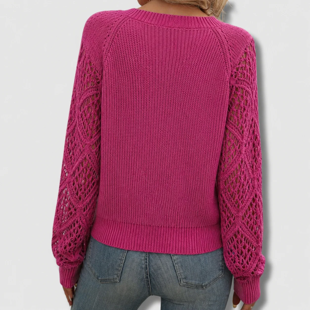 Jade™ | Elegant V-Neck Sweater - Image 4
