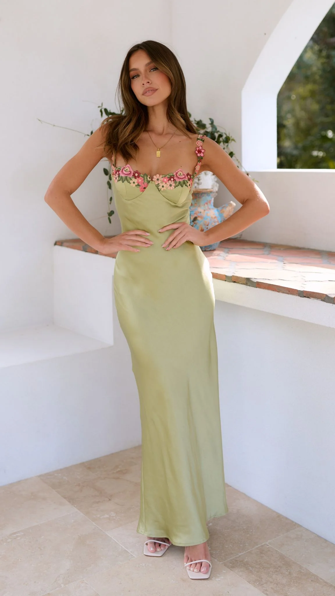 Josephine | Women's Wedding Guest Embellished Dress Evening - Image 6