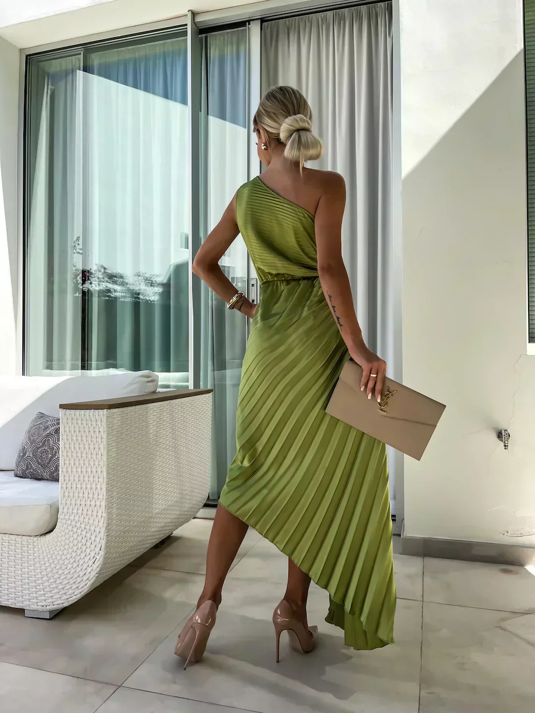 Juliette | Women's Wedding Guest Floral Dress for Garden Wedding - Image 9