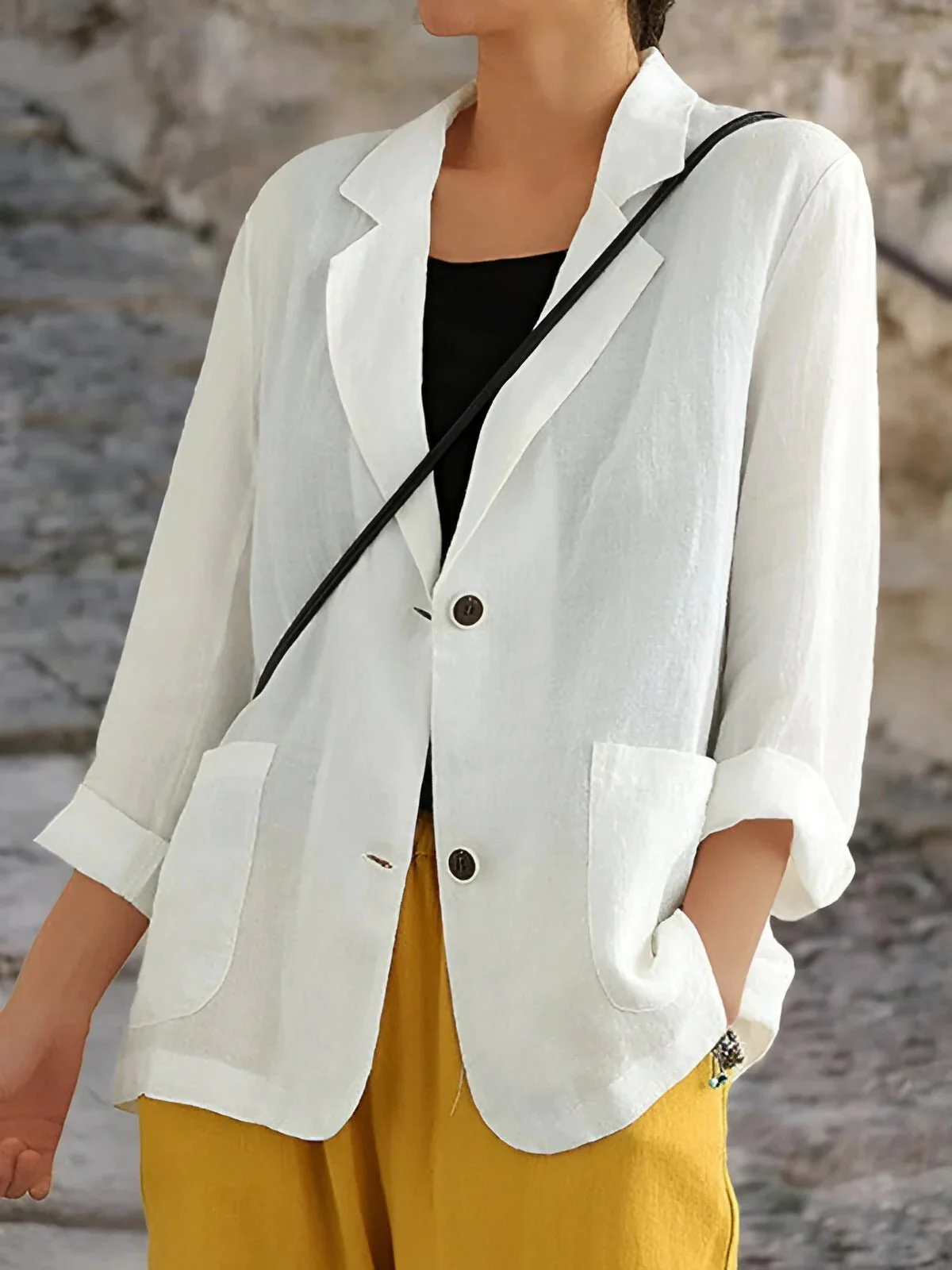 Juniper | Women's Double Breasted Tailored Blazer - Image 3