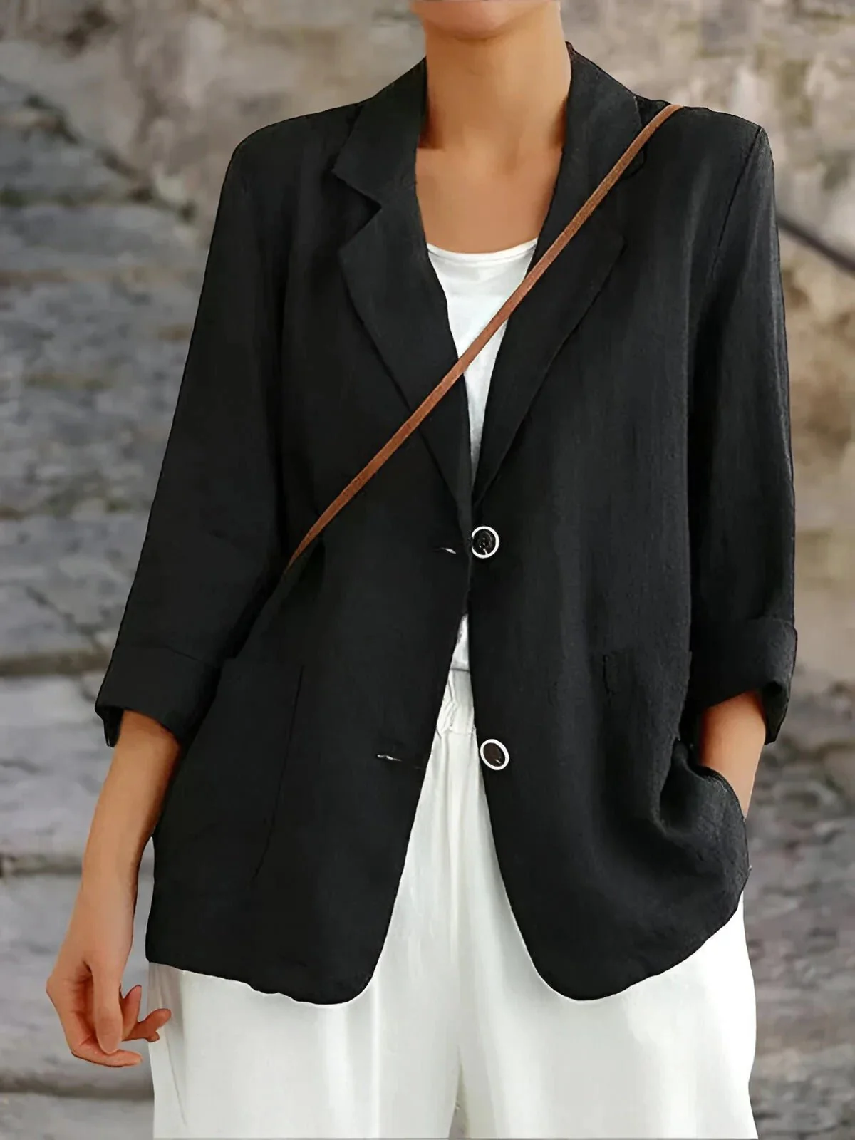 Juniper | Women's Double Breasted Tailored Blazer - Image 4