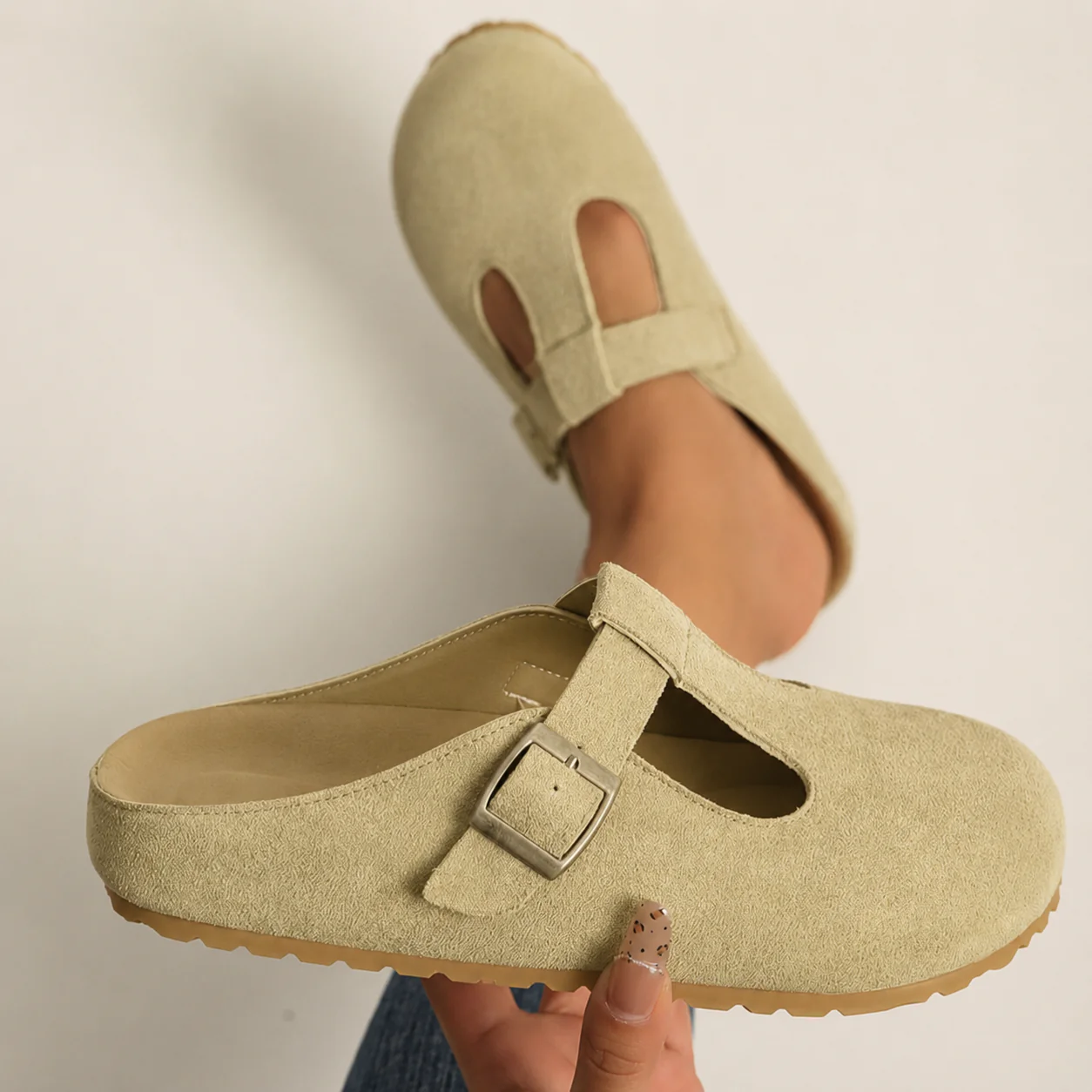 Juniper | Women's Yellow Buckle Clogs - Image 5