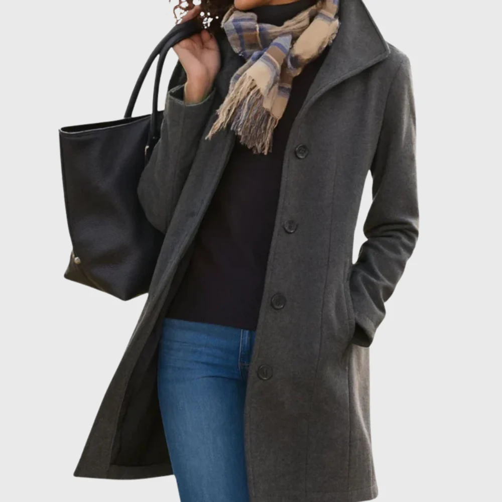 Kimmy™ | Flattering Longline Coat - Image 3
