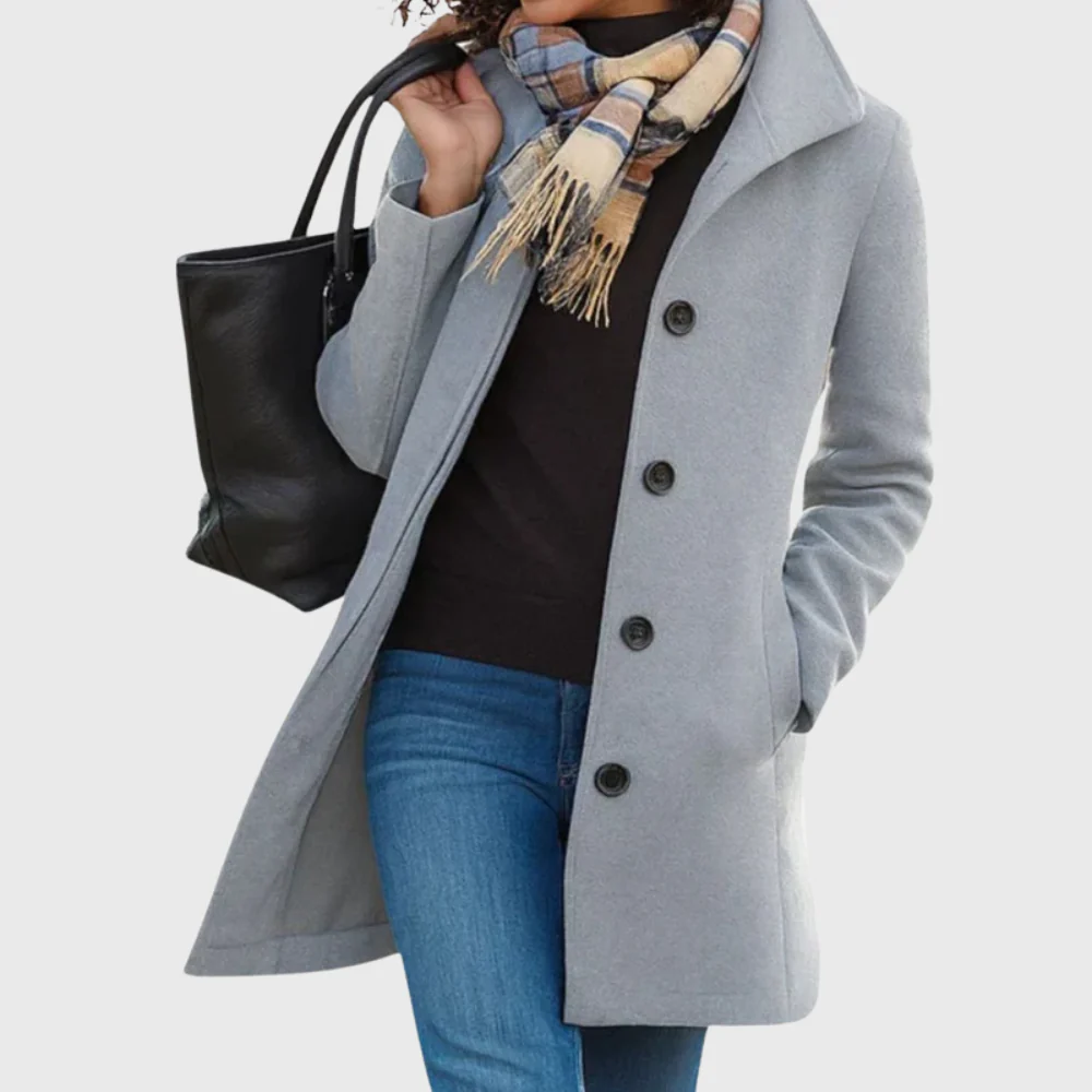 Kimmy™ | Flattering Longline Coat - Image 5