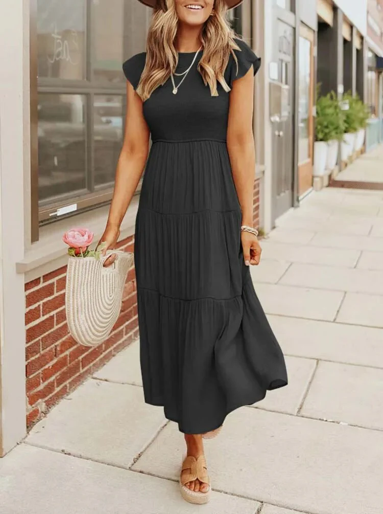 Lisette | Women's Tummy Control Draped Elegant Dress - Image 2