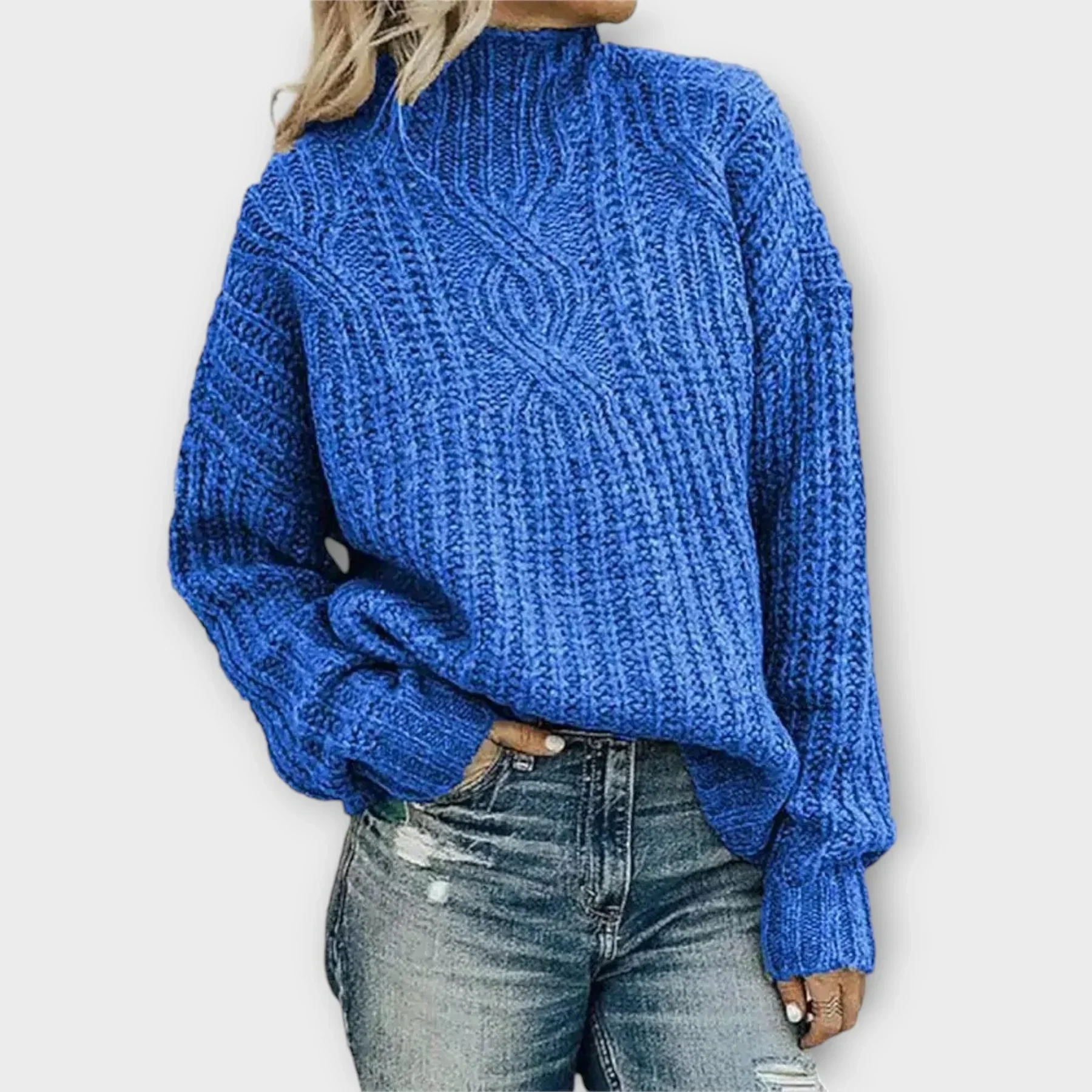 Liv™ | Modern High-Neck Sweater - Image 5