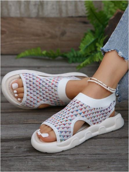 Luna | Women's Casual Open Toe Slip-On Platform Sandals - Image 14