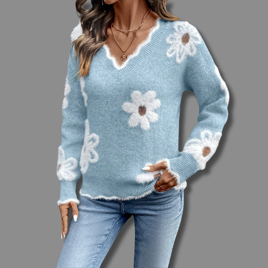 Madeline™ | Flower Sweater - Image 4