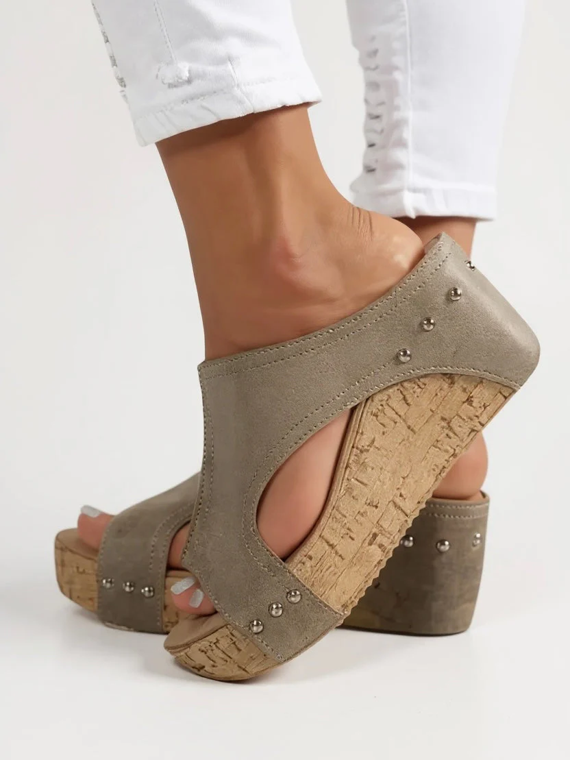 Magnolia | Women's Cushioned Wedge Sandals - Image 4