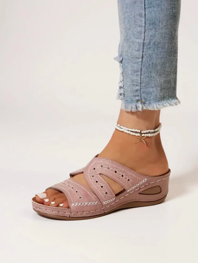 Margaux | Women's Cushioned Slip-On Sandals - Image 10