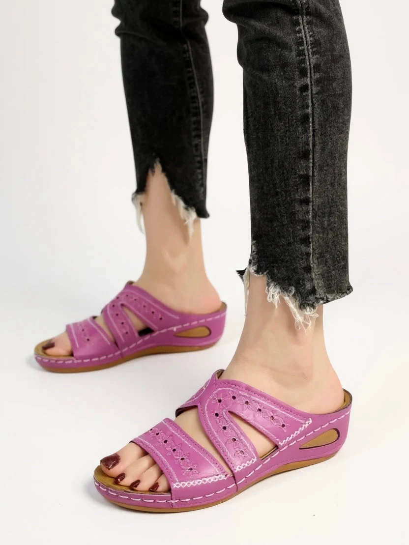 Margaux | Women's Cushioned Slip-On Sandals - Image 7