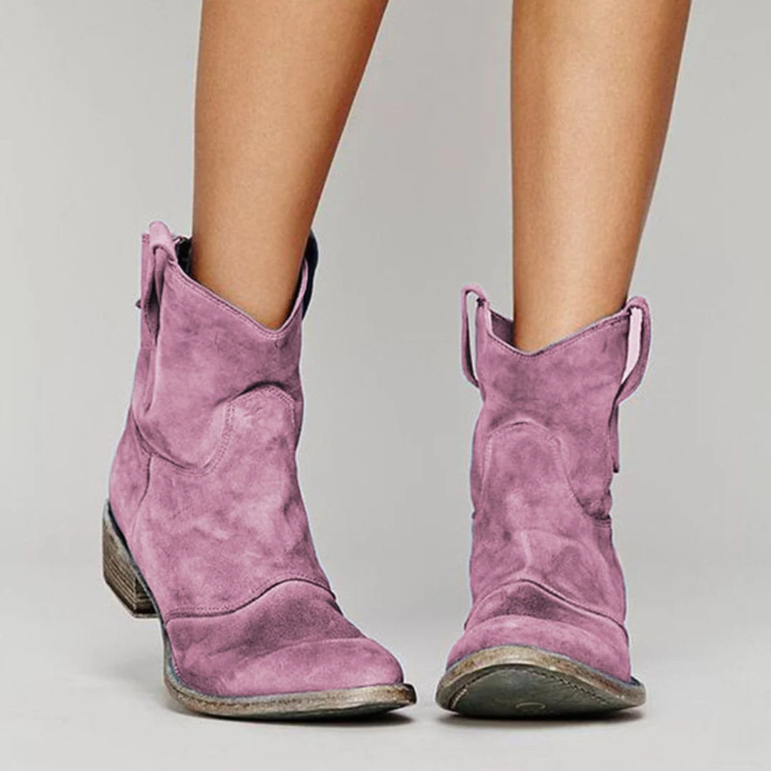Mari™ | Chic Suede Ankle Boots - Image 6