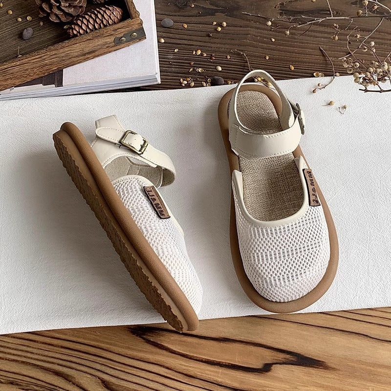 Marigold | Women's Cushioned Adjustable Sandals Wide Fit - Image 4