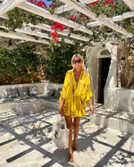 Marlowe | Women's High Waist V Neck Tummy Control Mini Dress Casual - Image 4