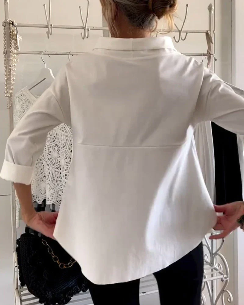 Maya | Women's Bateau Neck 3/4 Sleeve Casual Top - Image 6