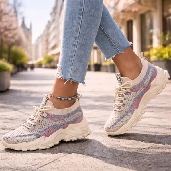 Meadow | Women's Breathable Mesh Walking Sneakers - Image 13