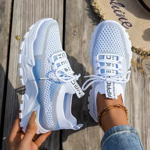 Meadow | Women's Breathable Mesh Walking Sneakers - Image 3