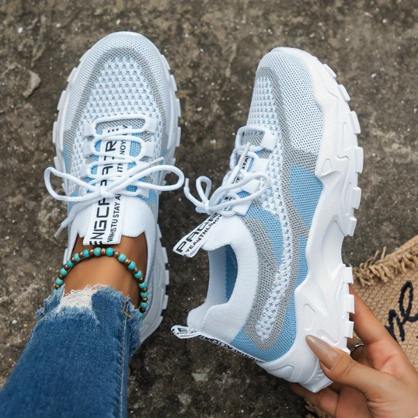 Meadow | Women's Breathable Mesh Walking Sneakers - Image 6
