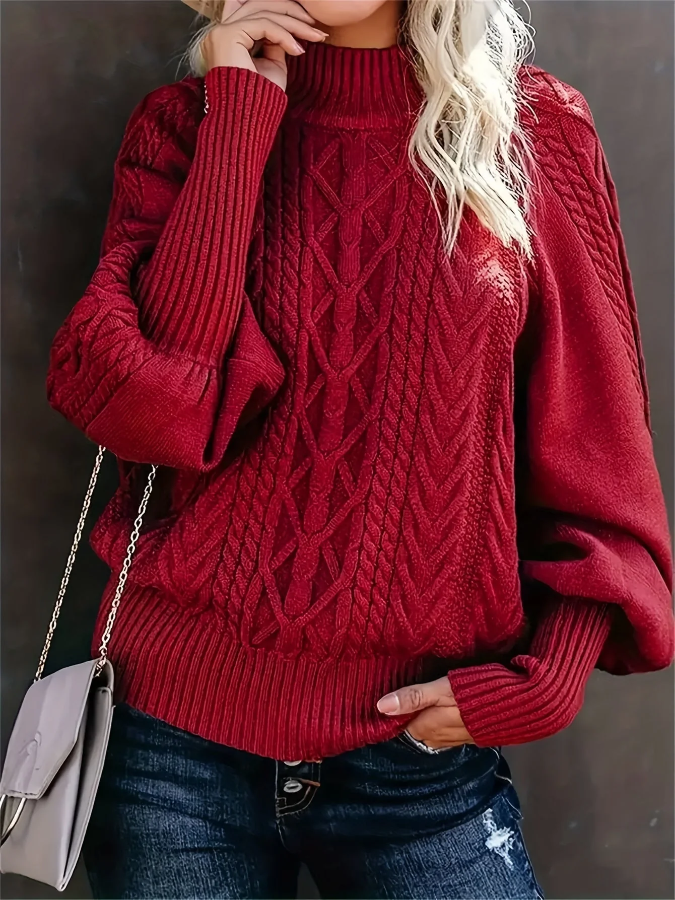 Mia™ | Casual Long Sleeve Sweater - Image 3