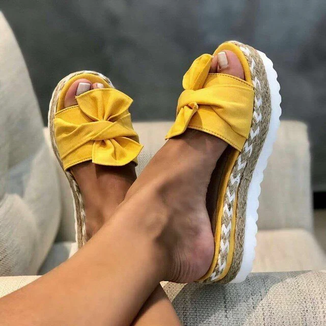 Nina | Women's Woven Wedge Sandals - Image 4