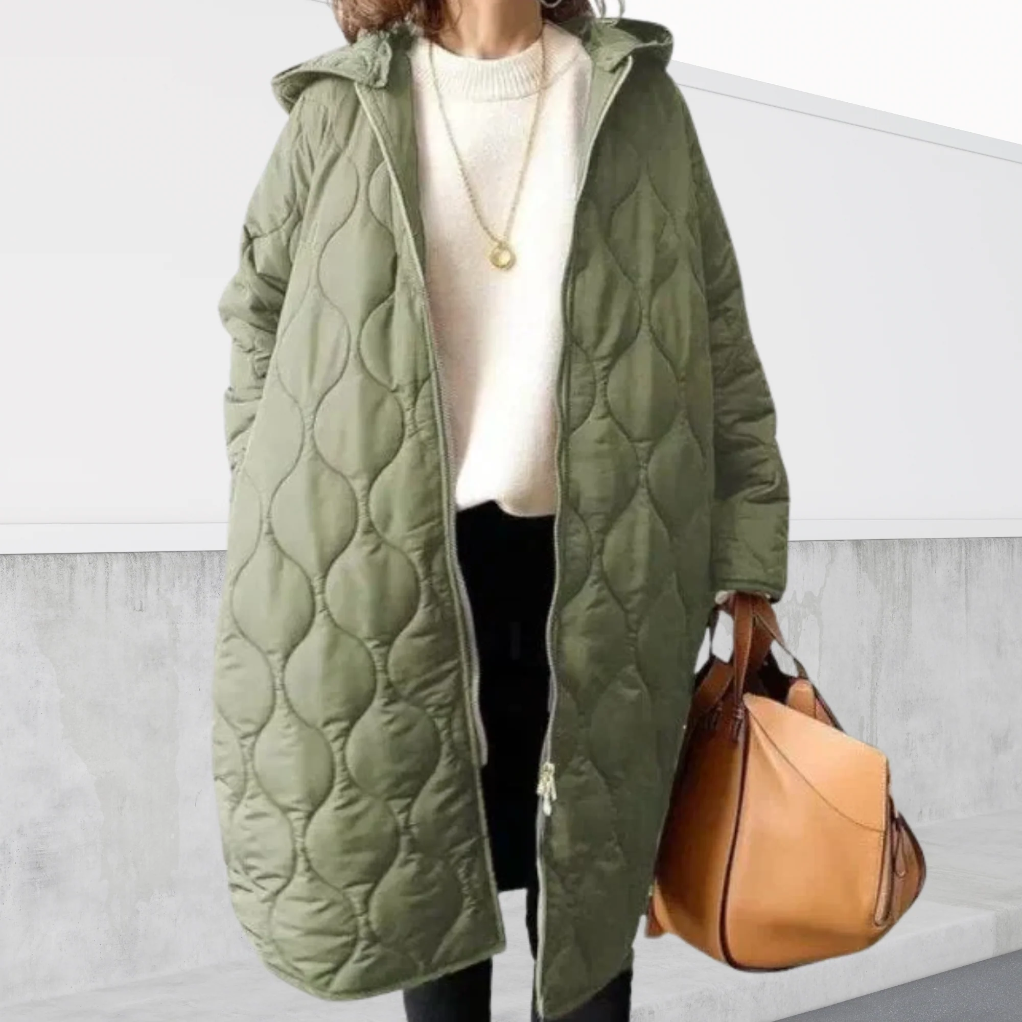 Nordica™ | Oversized hooded Parka with details - Image 4