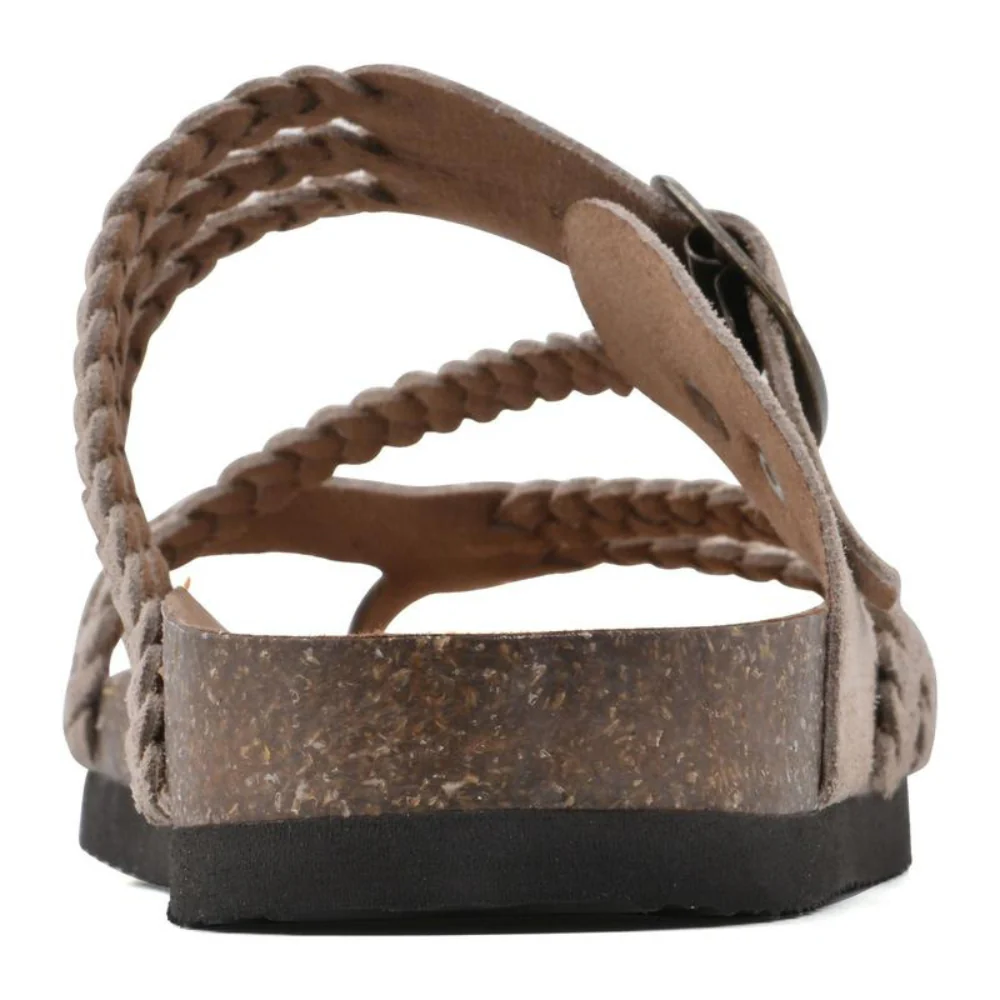 Octavia | Women's Braided Buckle Sandals - Image 6