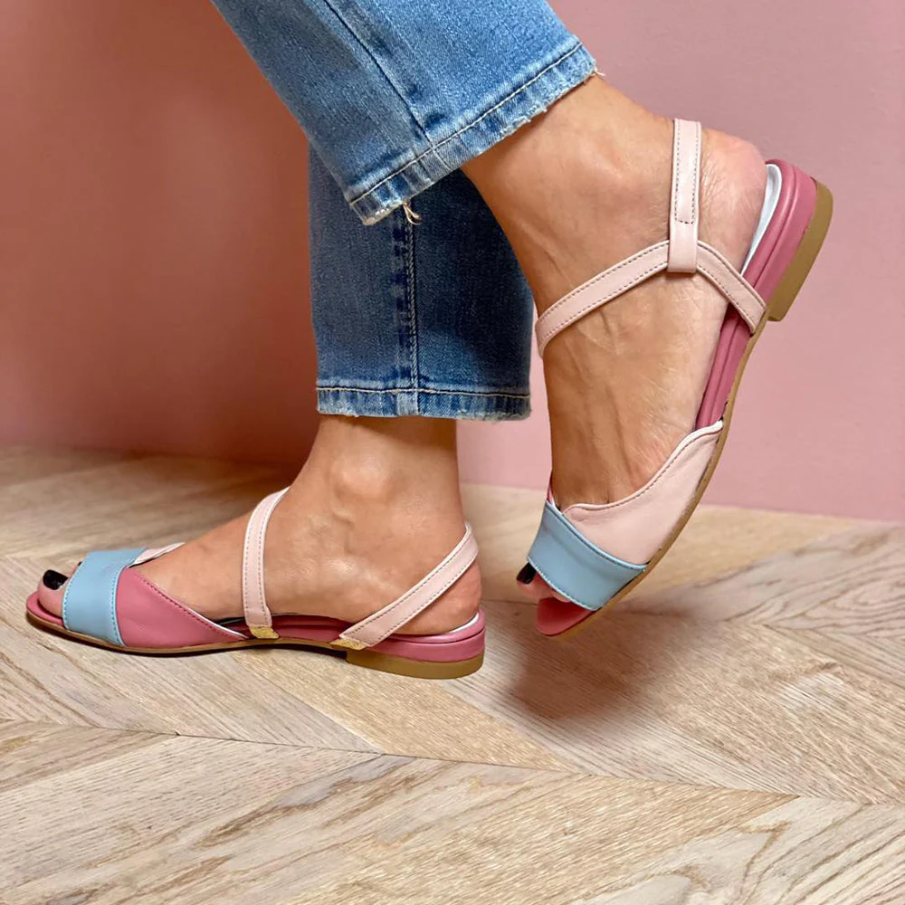 Ophelia | Women's Low Heel Flat Sandals for Walking - Image 3