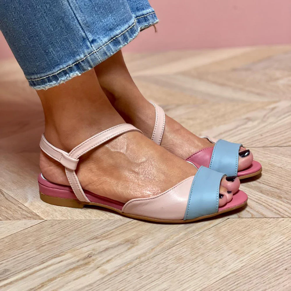 Ophelia | Women's Low Heel Flat Sandals for Walking - Image 4