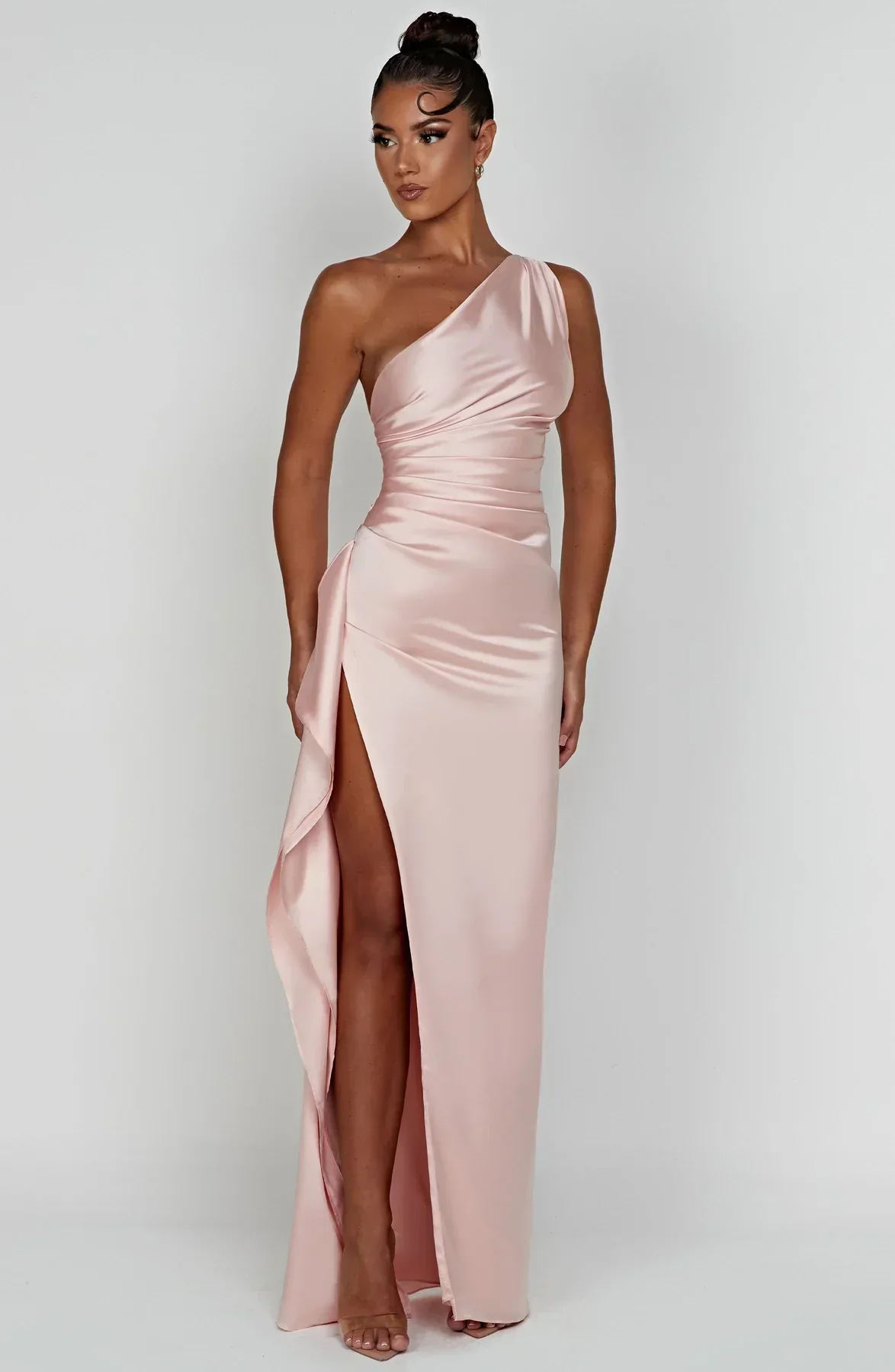 Pandora | Women's One Shoulder Evening Dress - Image 10