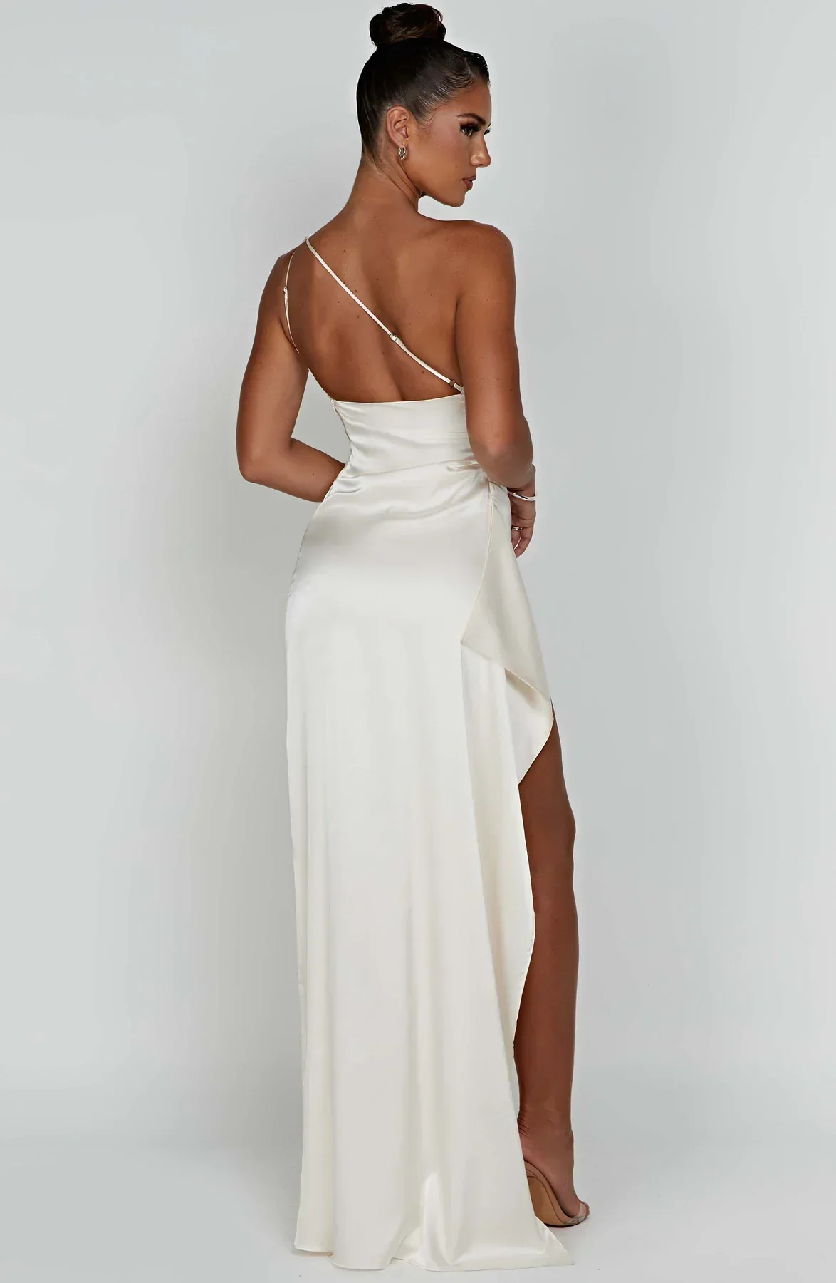 Pandora | Women's One Shoulder Evening Dress - Image 40