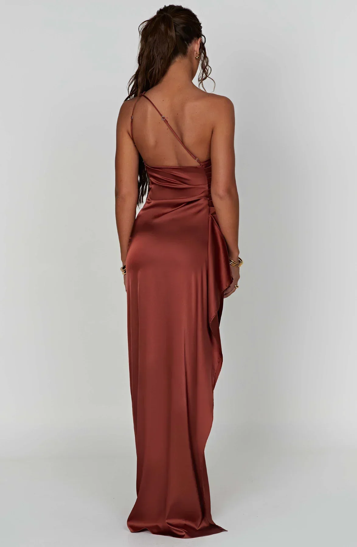 Pandora | Women's One Shoulder Evening Dress - Image 47