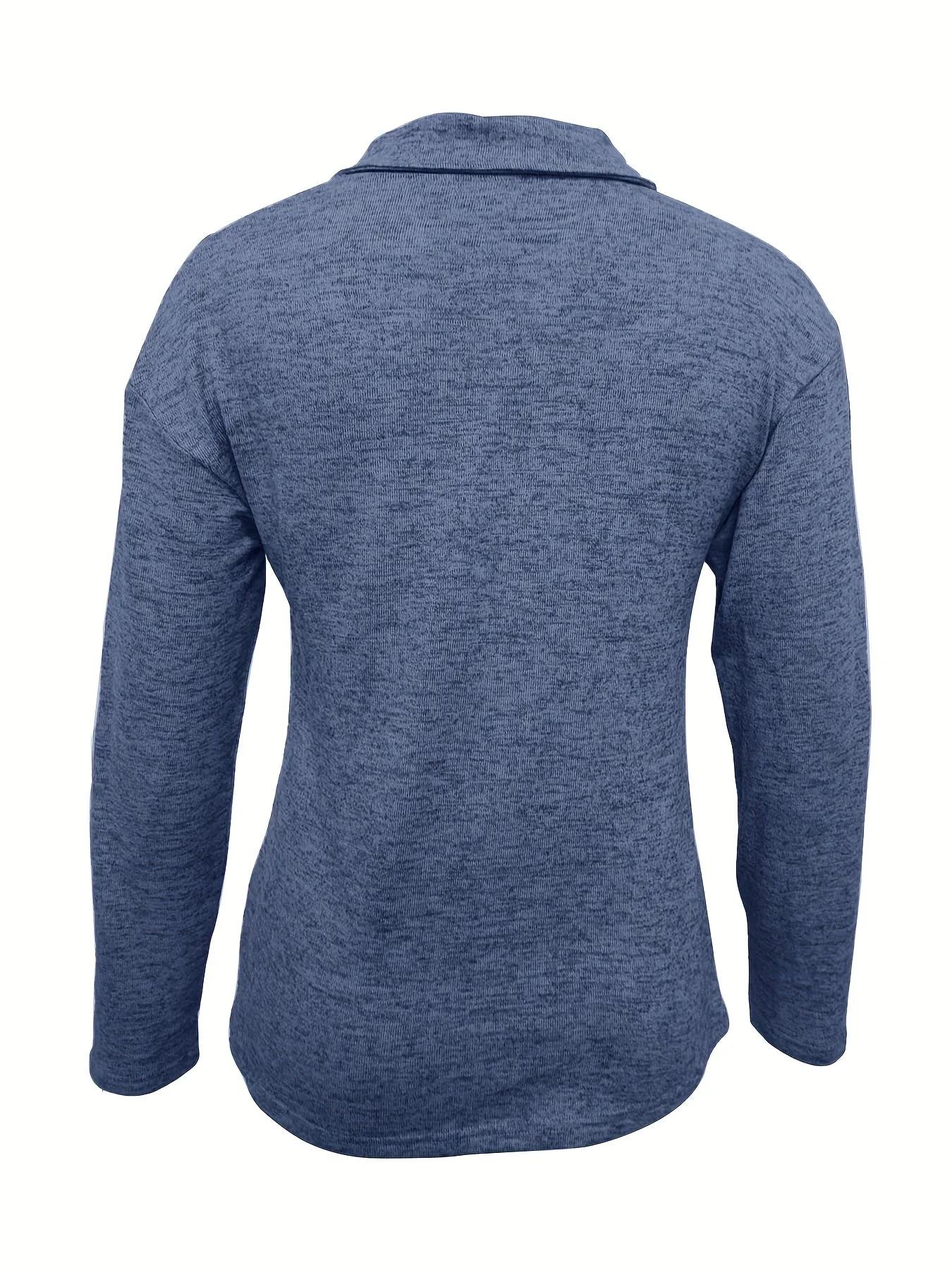 Quinn | Women's Half Zip Pullover Long Sleeve Casual Top - Image 9