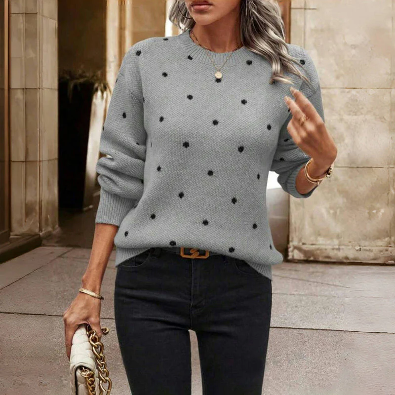Romy™ | Cozy Dot Sweater - Image 3
