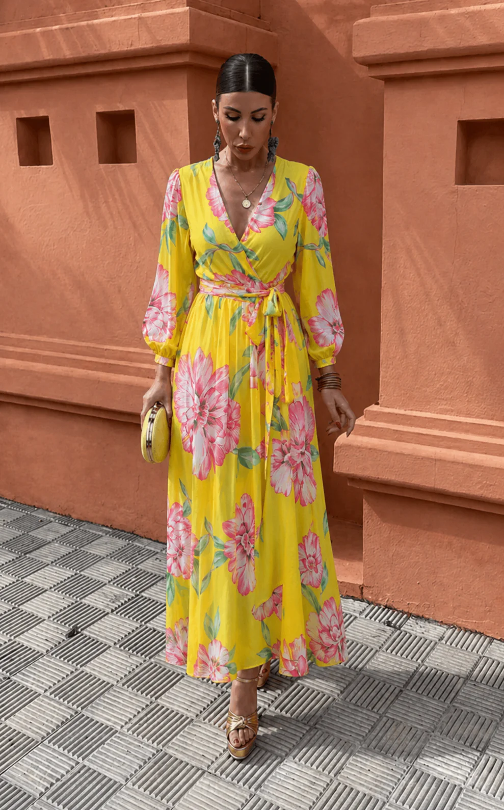 Sabine | Women's Wedding Guest Lace Floral Dress Summer 2026 - Image 3