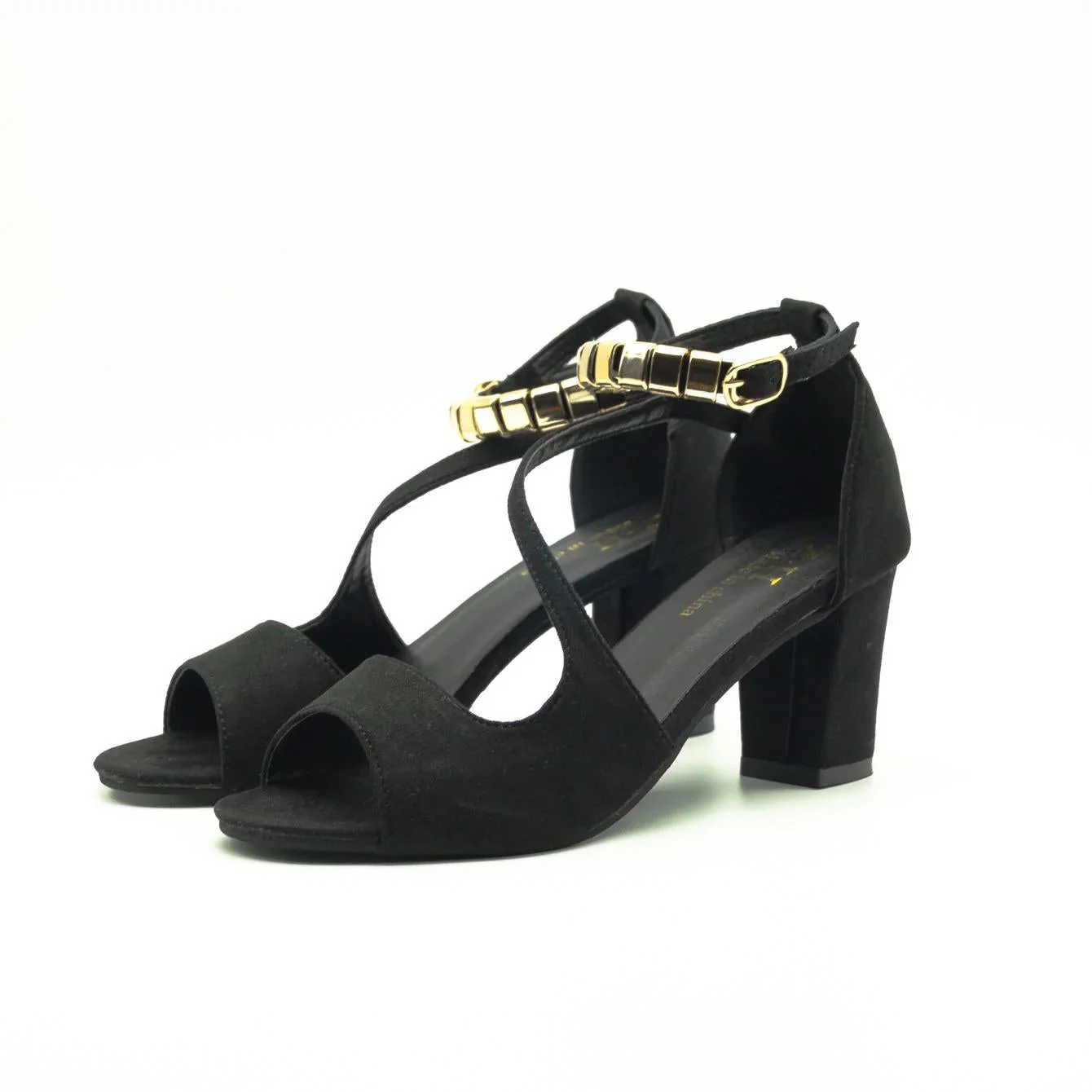 Sadie | Women's Block Heel Ankle Strap Peep Toe Dress Sandals - Image 8
