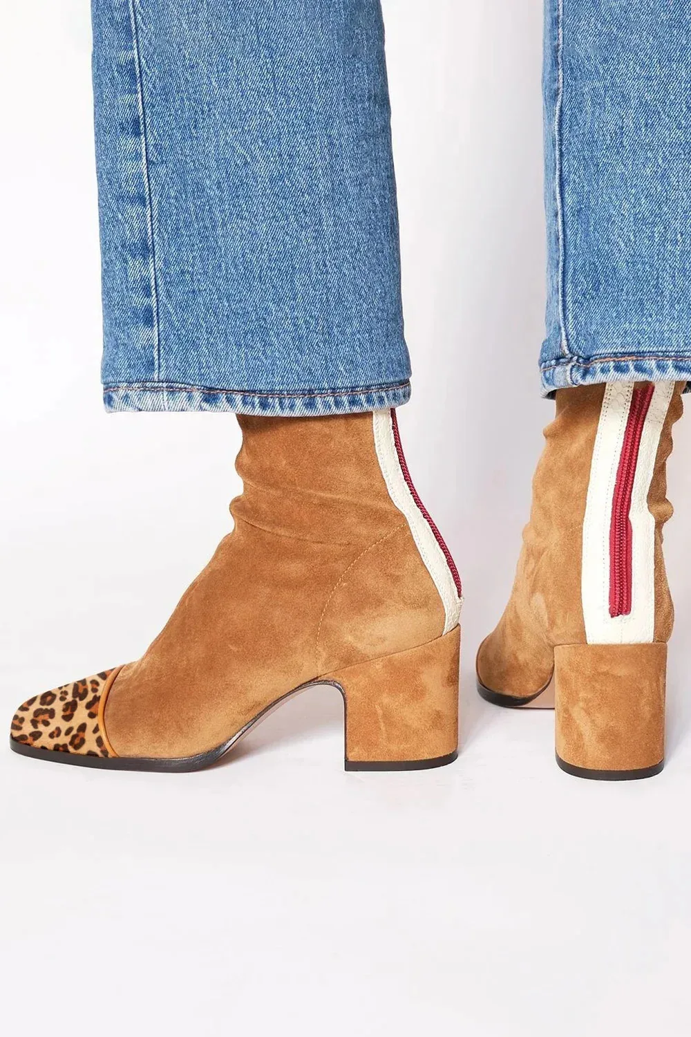 Scarlett™ | Square toe heeled boots - Image 8