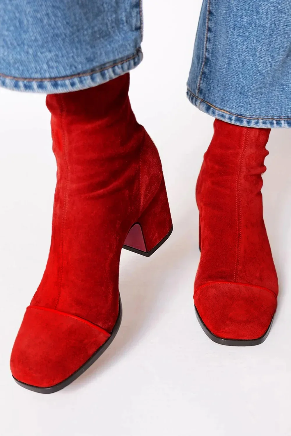 Scarlett™ | Square toe heeled boots - Image 9