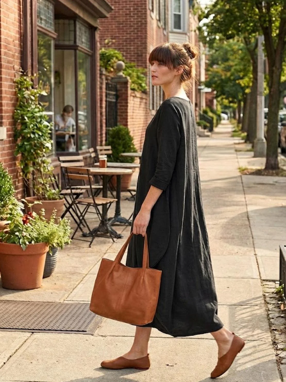 Serena | Women's Oversized Boho Maxi Dress with 3/4 Sleeves - Image 11