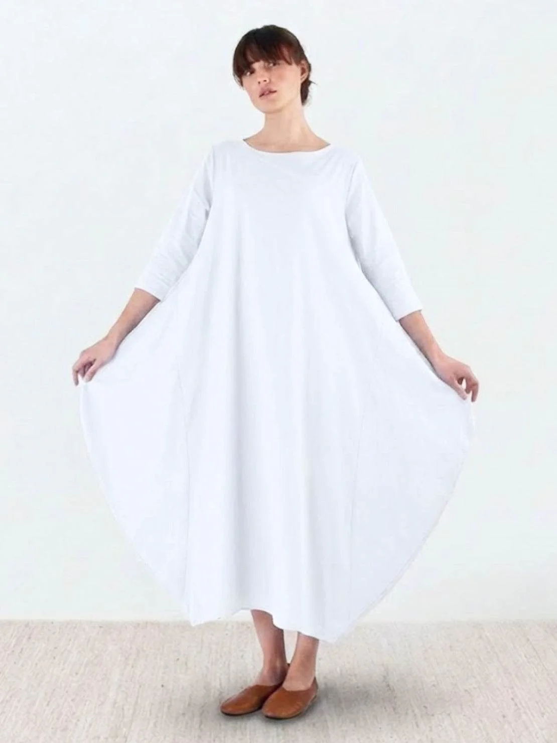 Serena | Women's Oversized Boho Maxi Dress with 3/4 Sleeves - Image 5